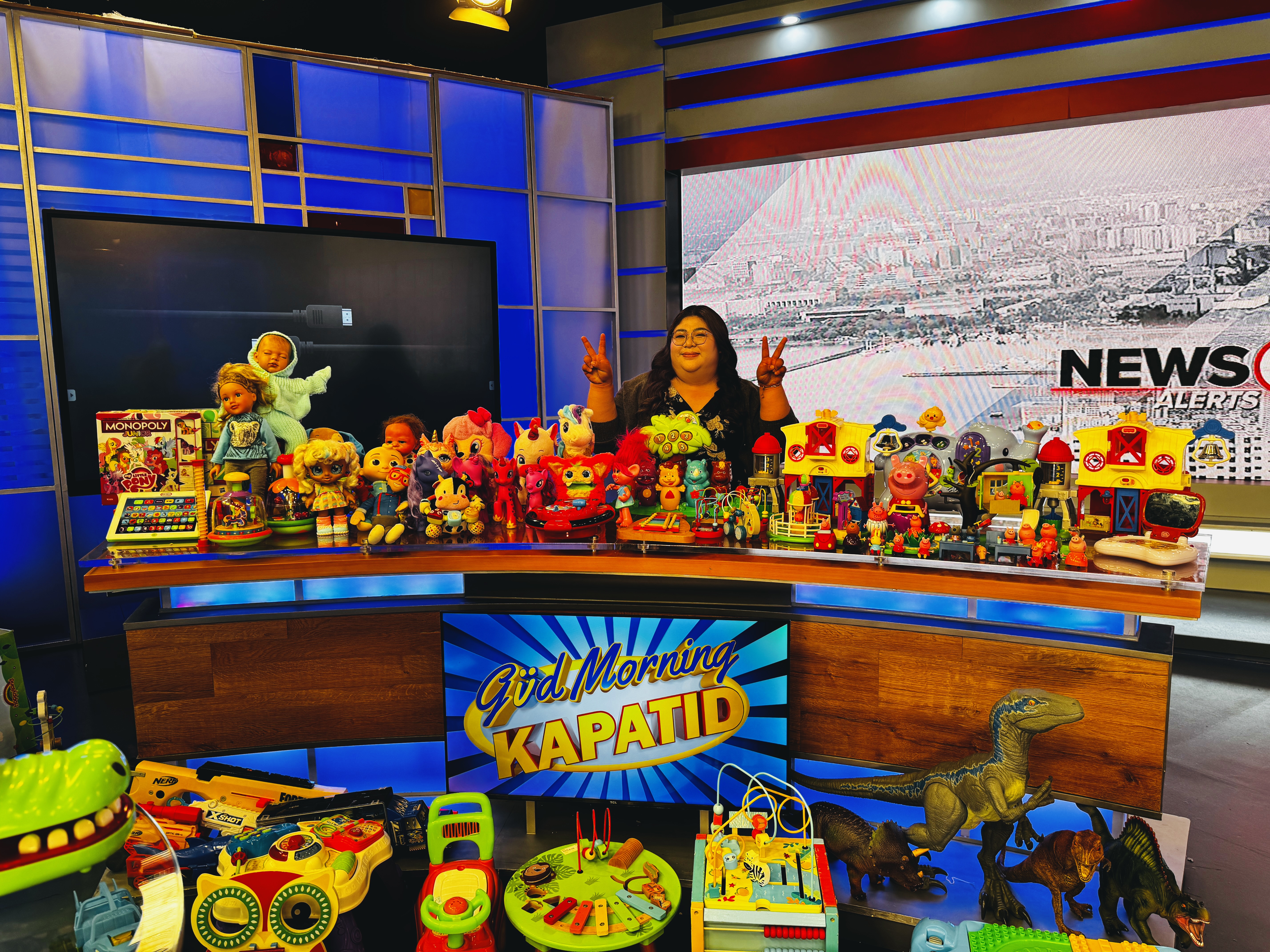 On-air product display